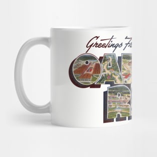 Greetings from Oak Ridge Tennessee Mug